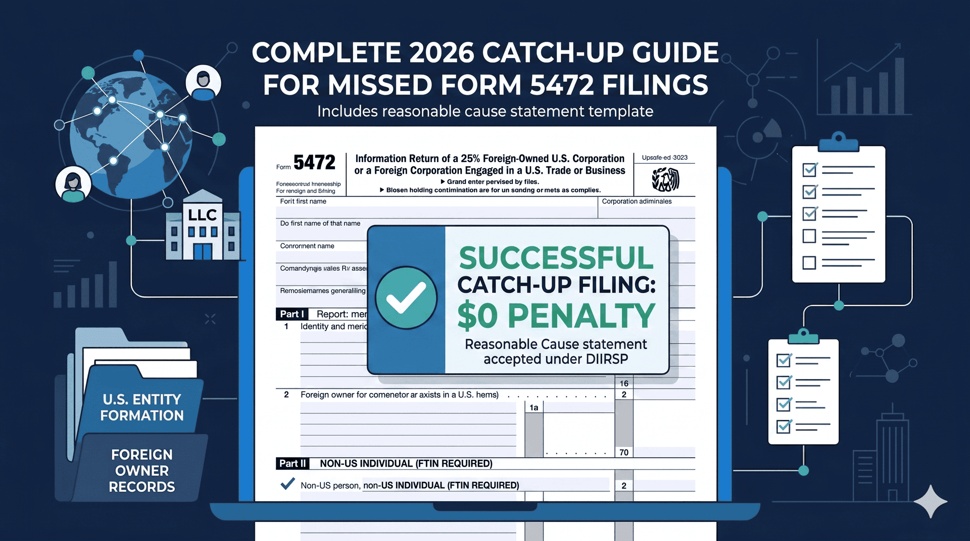 Missed Filing Form 5472? The Complete 2026 Catch-Up Guide