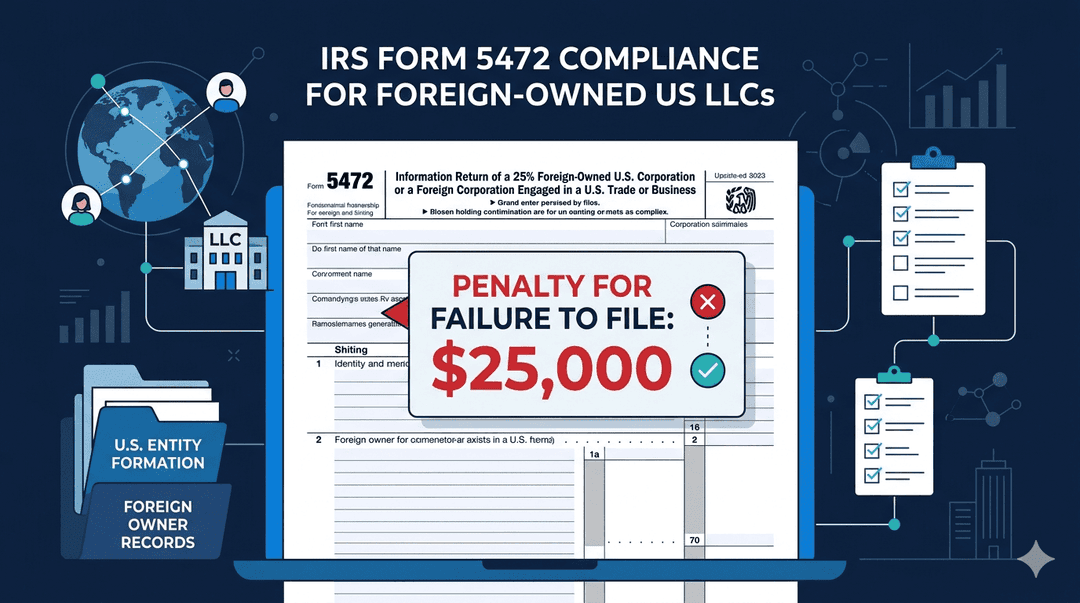 Form 5472 for Foreign-Owned LLCs: The Complete 2026 Guide